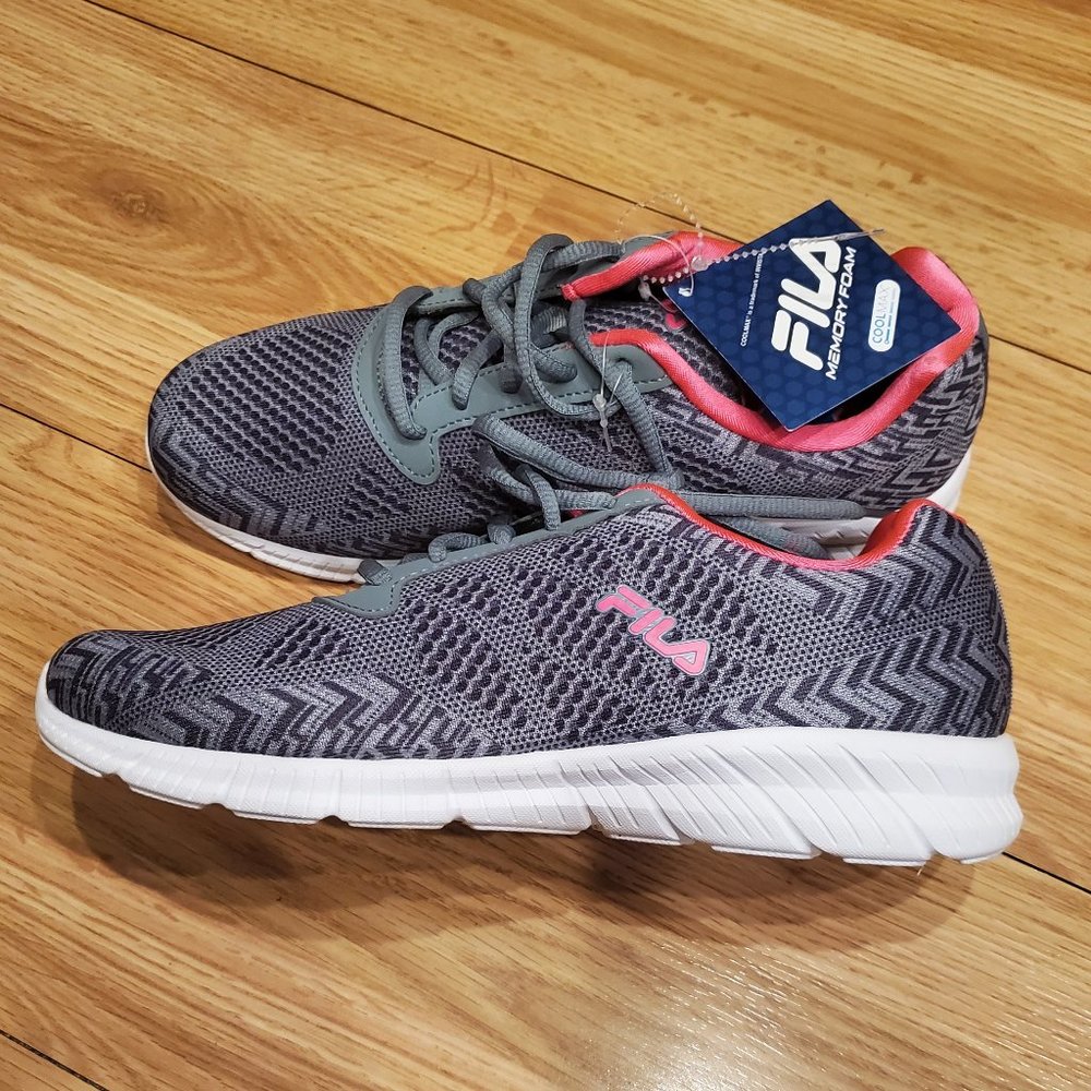 Fila memory foam Coolmax all season tech tennis shoes